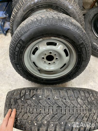 Комплект зимних колес r13 на ваз