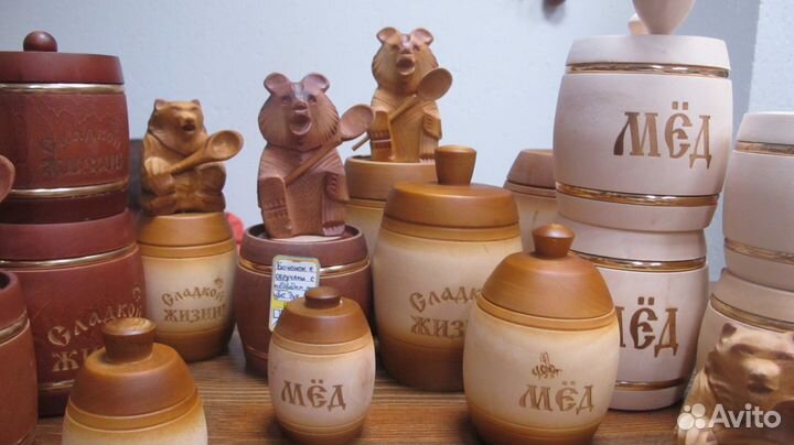 Бочата для меда из липы в ассортименте