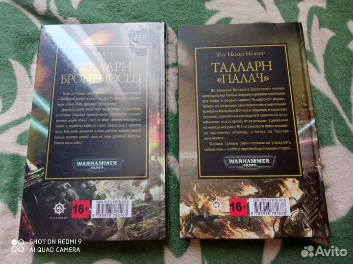 Талларн палач, Талларн броненосец. Warhammer книги