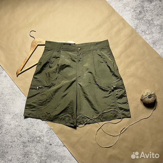 Винтажные шорты MCM Nylon Metal Оригинал