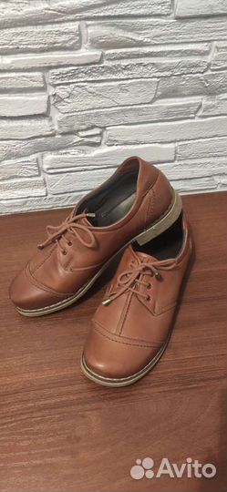 Туфли женские кожаные