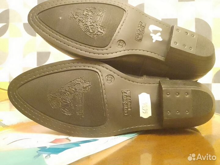 Стильные сапожки на осень 33 р новые