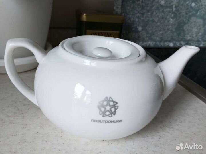 Чайник заварочный фарфор, новый
