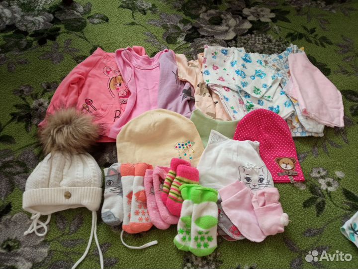 Вещи пакетом на девочку с 0 до 86