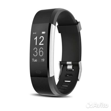 Фитнес-браслет 115 Plus (черный)