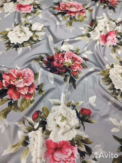 Ткань искусственный шелк Армани