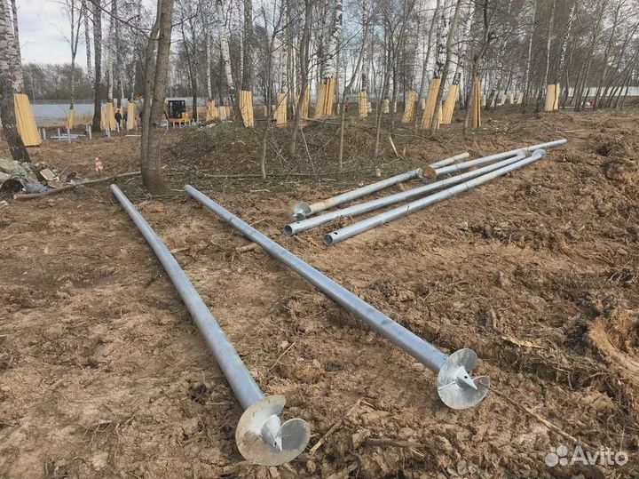 Винтовые сваи