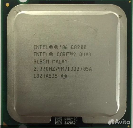 Процессор 4 ядра 775 Q8200