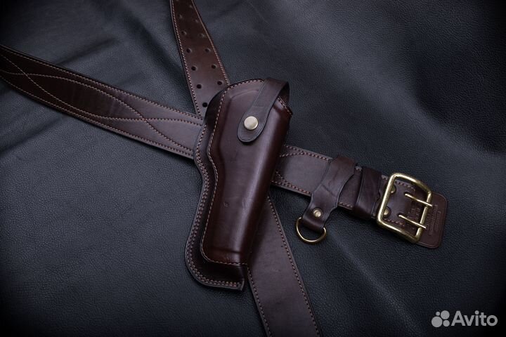 Кобура кожаная авторской работы для Colt 1911
