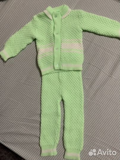 Вязаный костюм 80 86