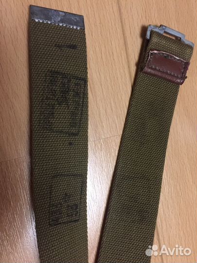 Солдатский полевой ремень образца ВОВ