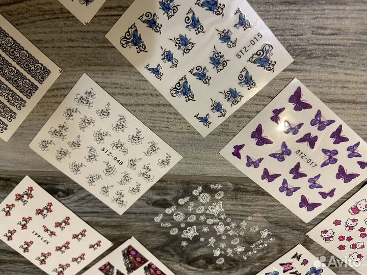 Наклейки для маникюра, дизайна ногтей