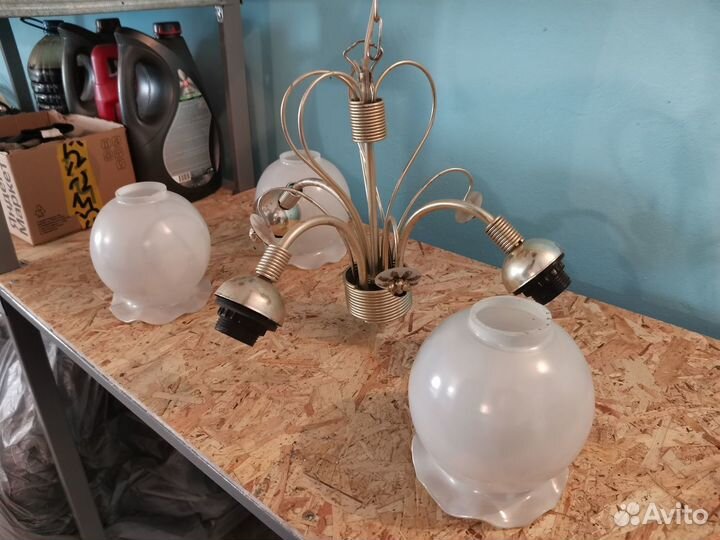 Люстра потолочная бу