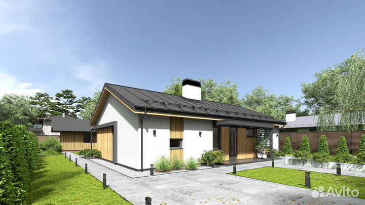 Строительство дома 100.20 кв