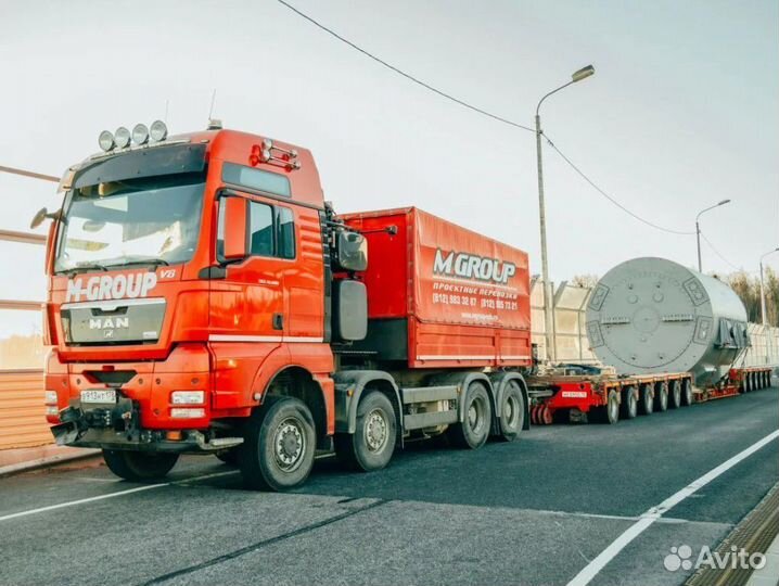 Аренда Услуги трала Перевозка негабаритных грузов