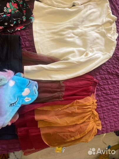 Одежда пакетом на девочку 128