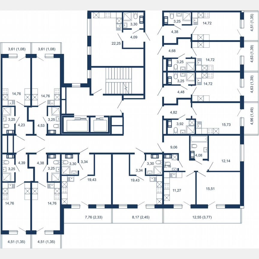 Апартаменты-студия, 23,6 м², 4/5 эт.
