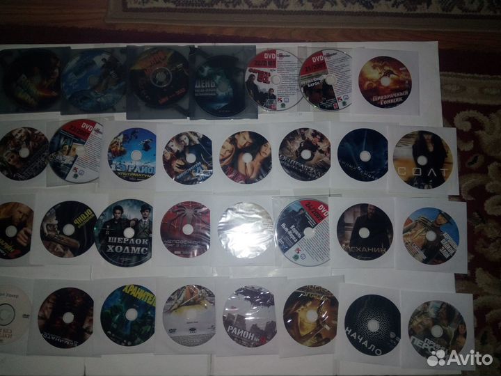 Голливудские фильмы на dvd-дисках