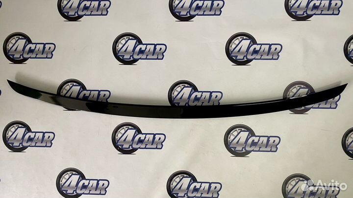 Спойлер Фольксваген Пассат Б8 черный глянец