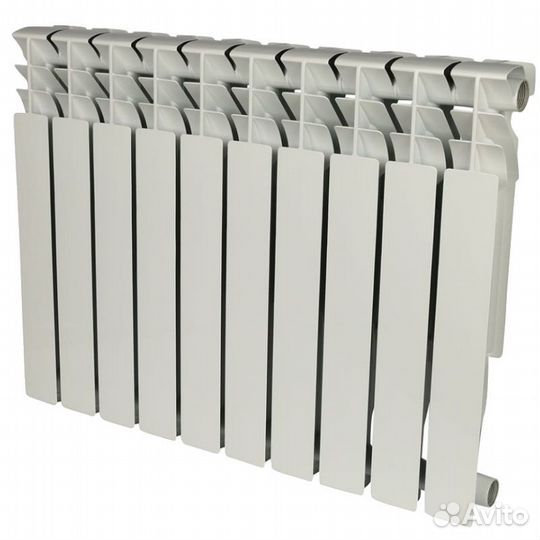 Радиатор алюминиевый Rommer Plus 500 10 секций