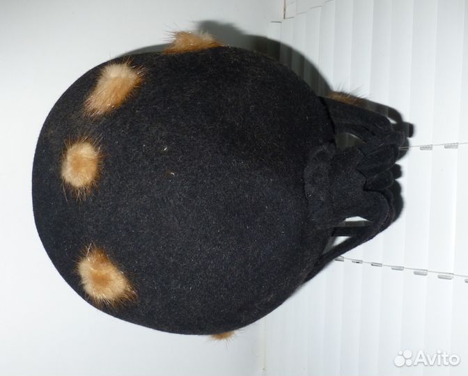 Шапка Женская Зимняя Фетровая+ Норка
