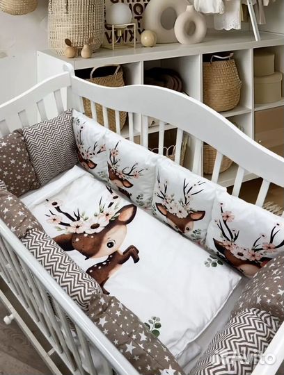 Бортики в кроватку