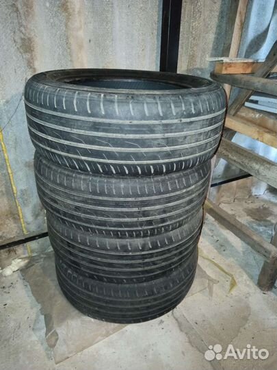 Летняя резина 205 55 r16 бу