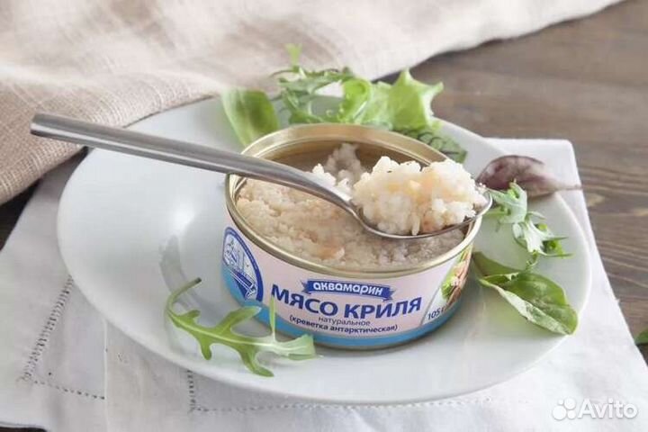 Мясо криля