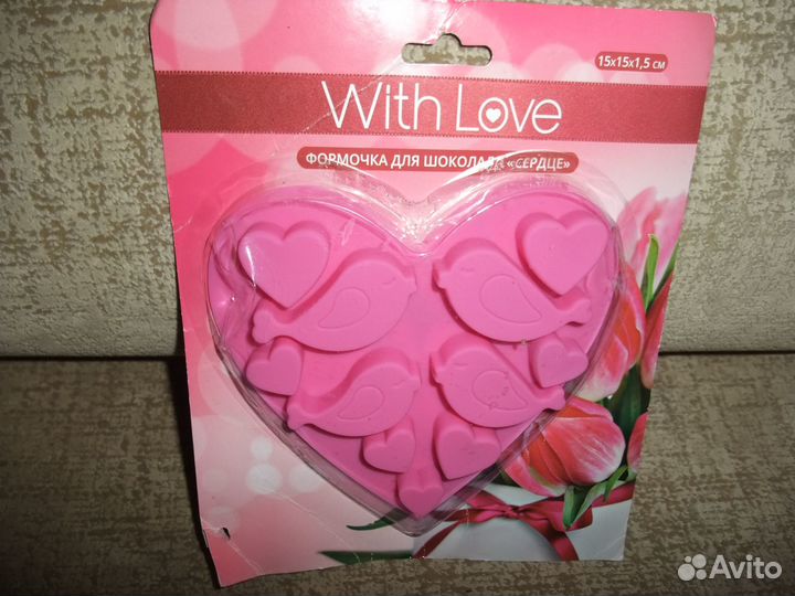 Орешница и сердечки для шоколада