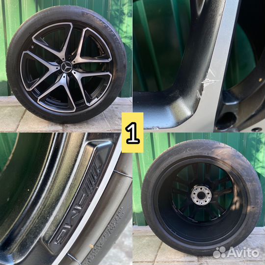 Колеса R21 Mercedes GLE167 AMG