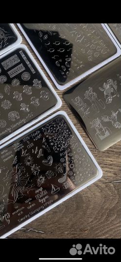 Пластины для стемпинга, набор