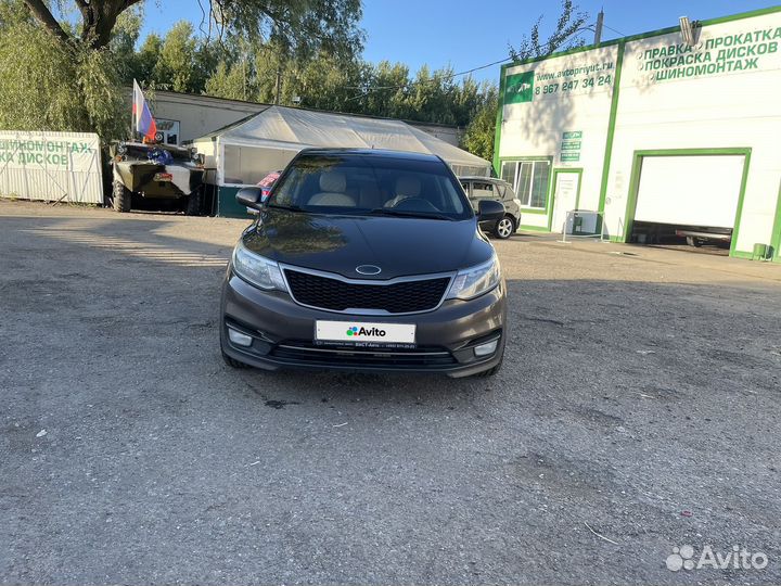 Kia Rio 1.6 МТ, 2016, 240 000 км