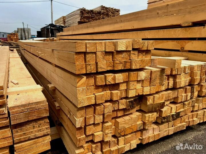 Доска обрезная 25х150х6000мм 1 сорт ГОСТ