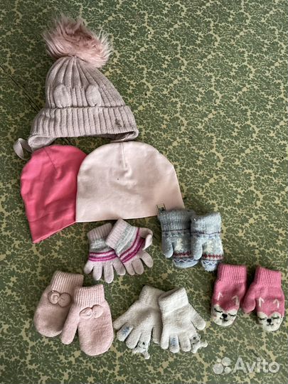 Шапка и варежки