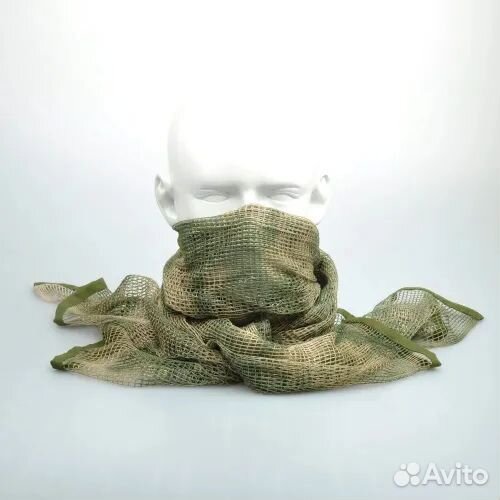 Новое. Шарф сетчатый маскировочный