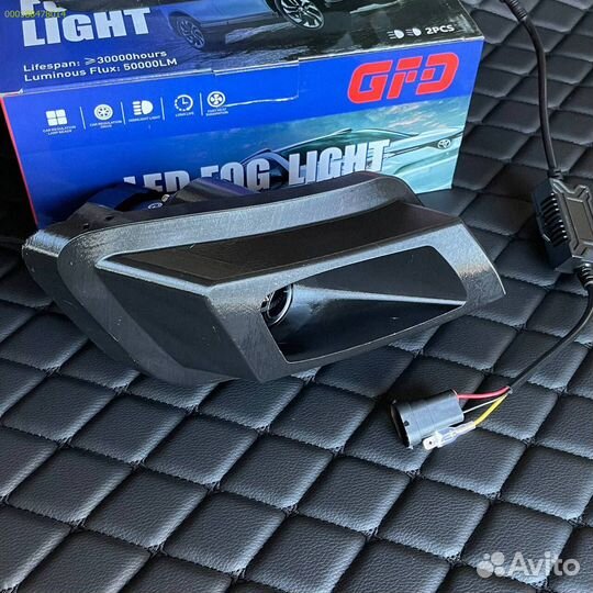 Лазерные туманки kia ceed 1 ED птф bi LED