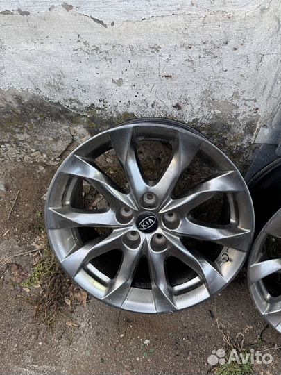 Литые диски r17 5x114 3 бу