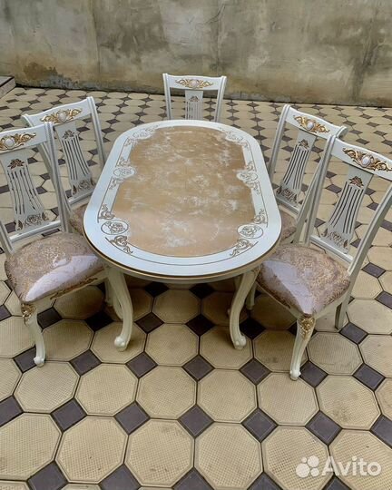 Столы и Стулья из Массива Дерева Новое v130