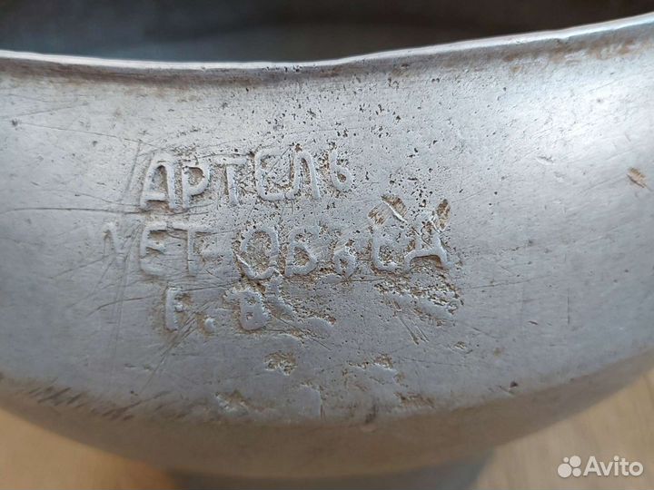 Чугунок для декора