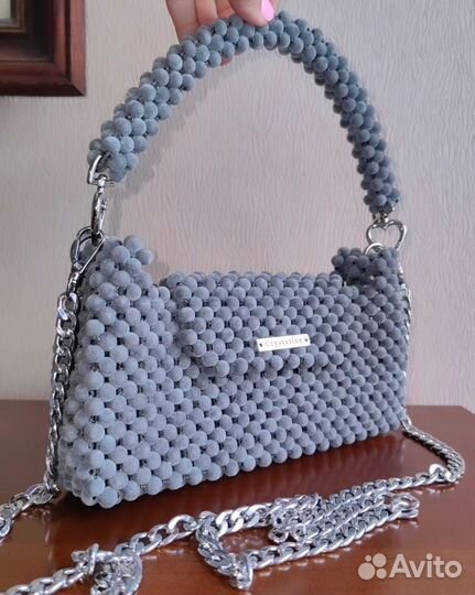 Сумочка из бархата