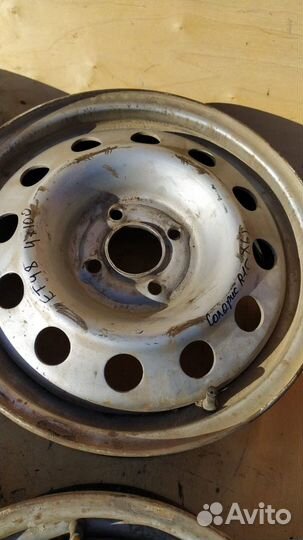 Диски штамп R15 Рио/Солярис неоригинал