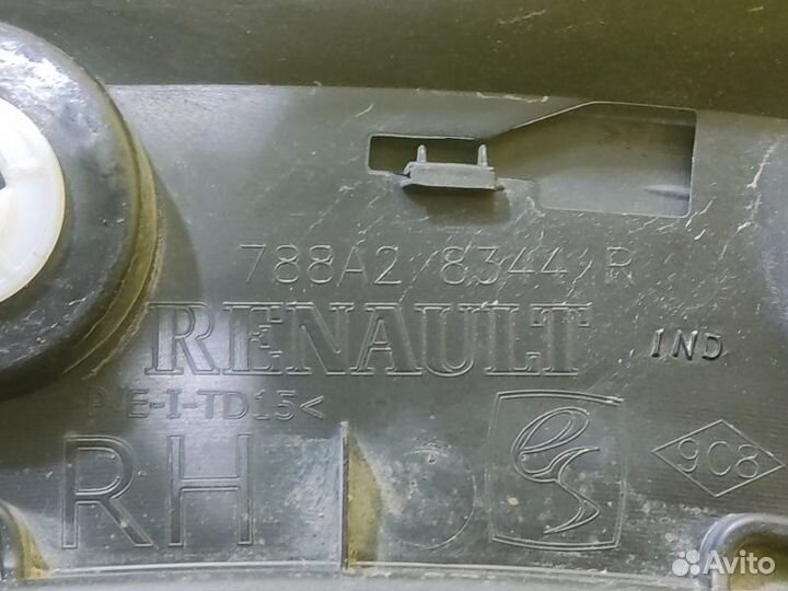 Расширитель арки крыла задний правый Renault