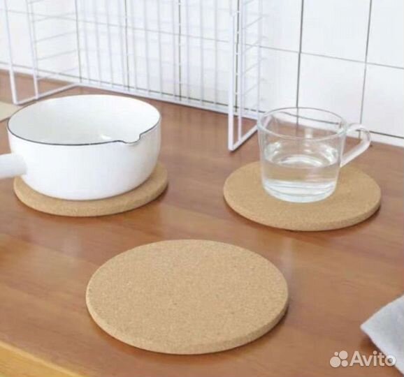 Пробковая подставка под горячее