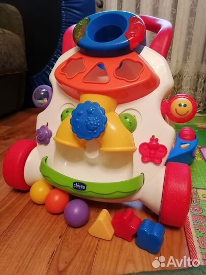 Игровой центр Ходунки chicco 2 в 1