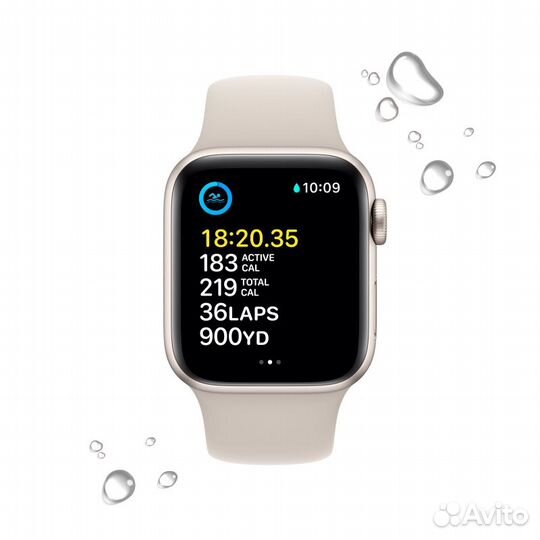 Apple Watch SE 2 white 44mm S/M