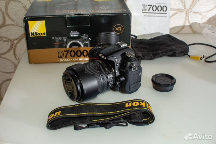 Зеркальный фотоаппарат Nikon D7000 kit 18-105