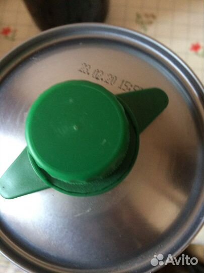 Стеклянная бутылка 1 л.Коллекционная