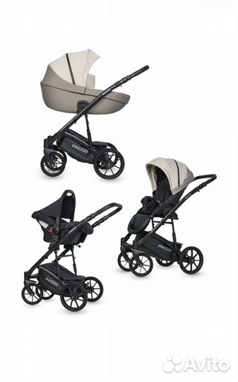 Коляска 3 в 1 pacco riko basic новая