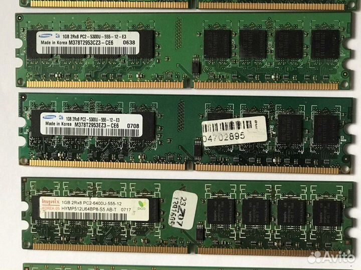 Оперативка ddr, ddr2, ddr3, связки s1155, s1156