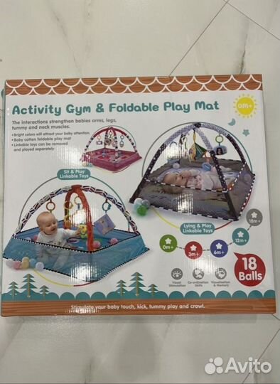 Развивающий коврик для малышей